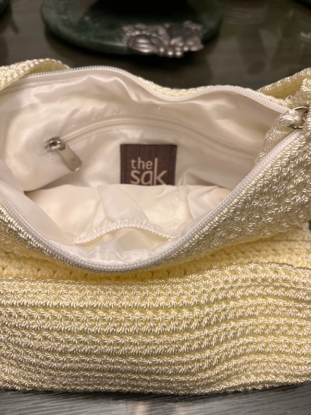 The Sak Crochet Bag - Cream Color - photo 4