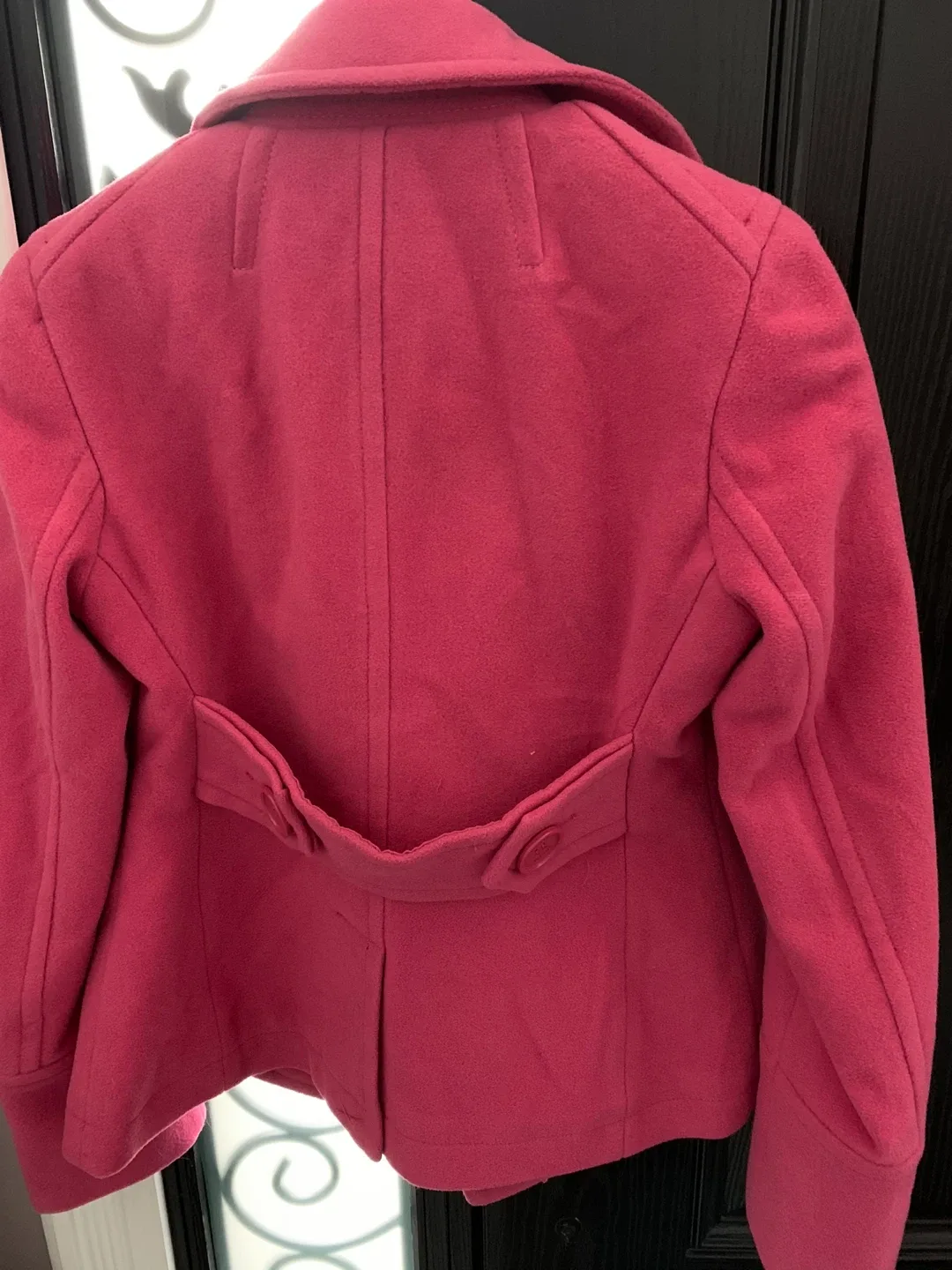 Jacob Pink Peacoat - Size 8