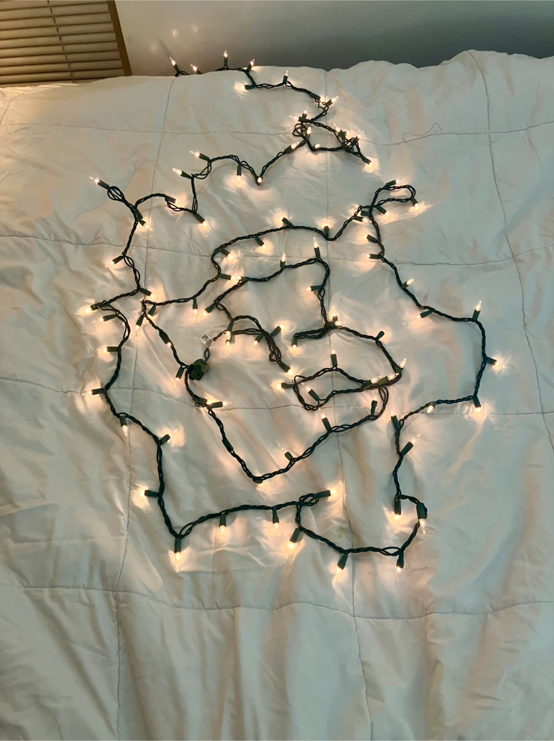 100 Light Incandescent Christmas String - Like New - photo 3