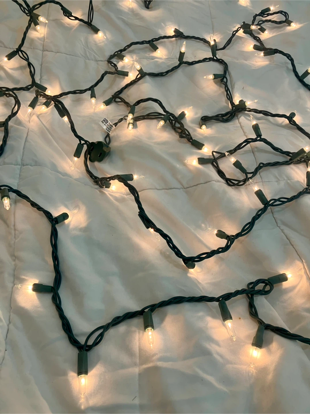 100 Light Incandescent Christmas String - Like New - photo 4