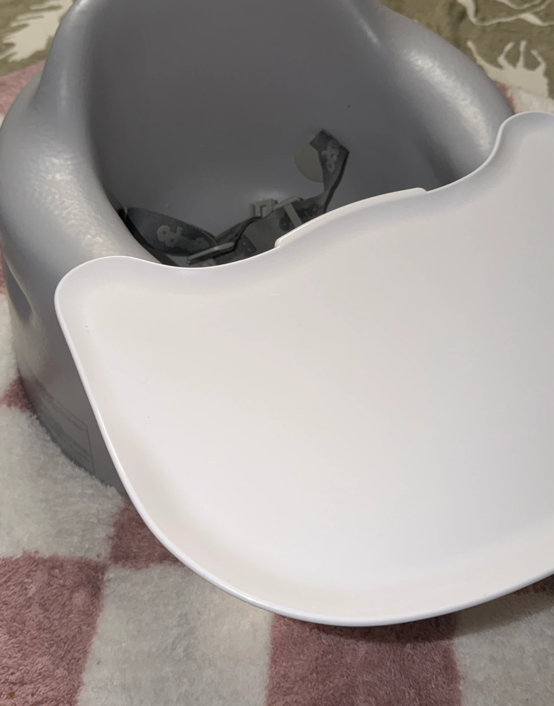 Bumbo Floor Seat with Tray - Grey - photo 3