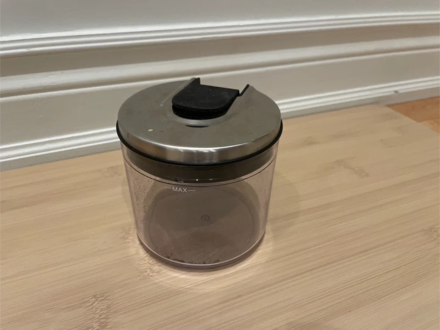 Coffee grounds  Container