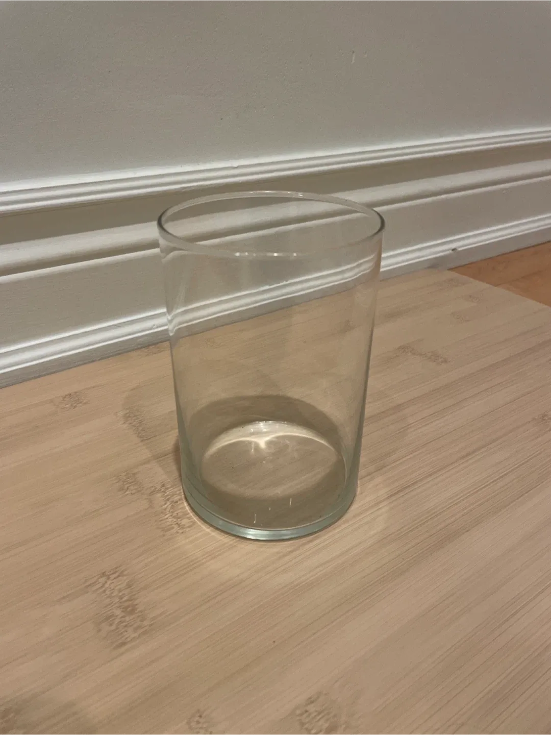 Clear Glass Vase