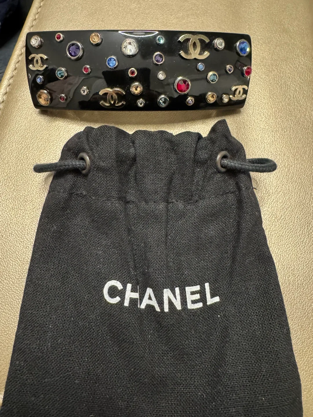 Authentic Chanel Hair Barrette