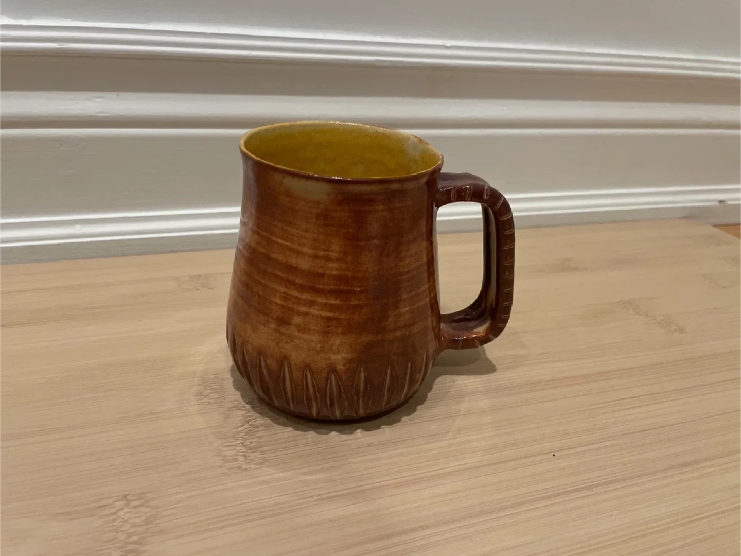 New Brown Ceramic Mug