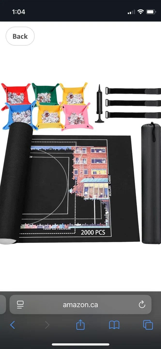 Puzzle Mat Roll Up Pad Kit