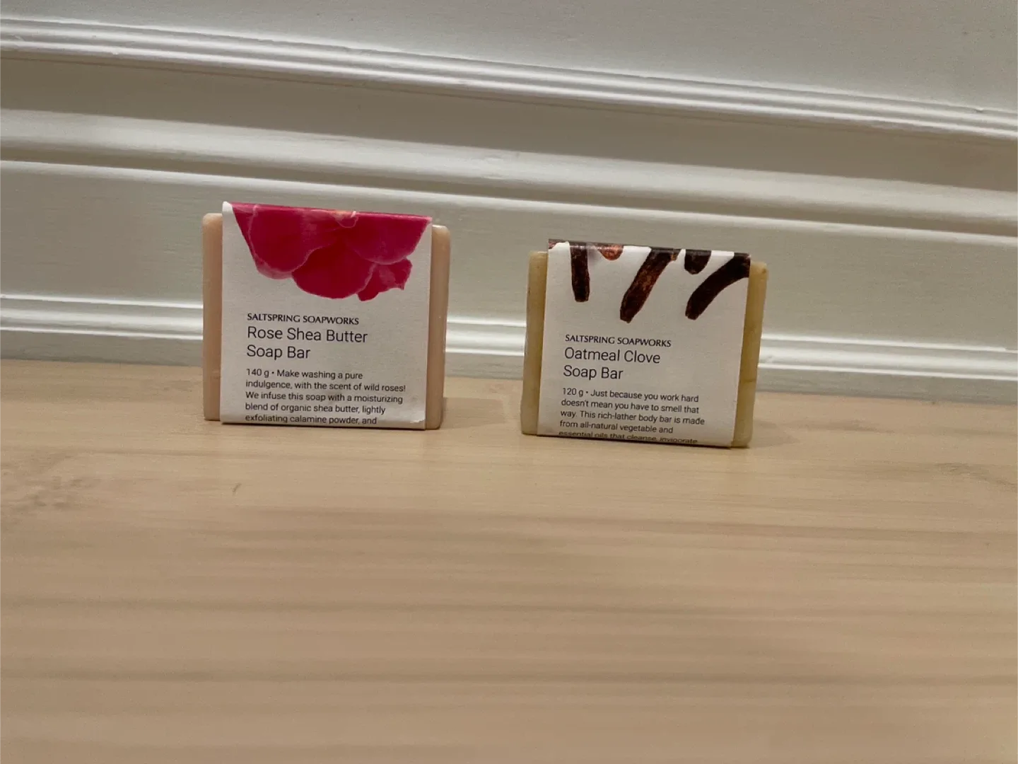 2 New Saltspring Soapworks - soap bar