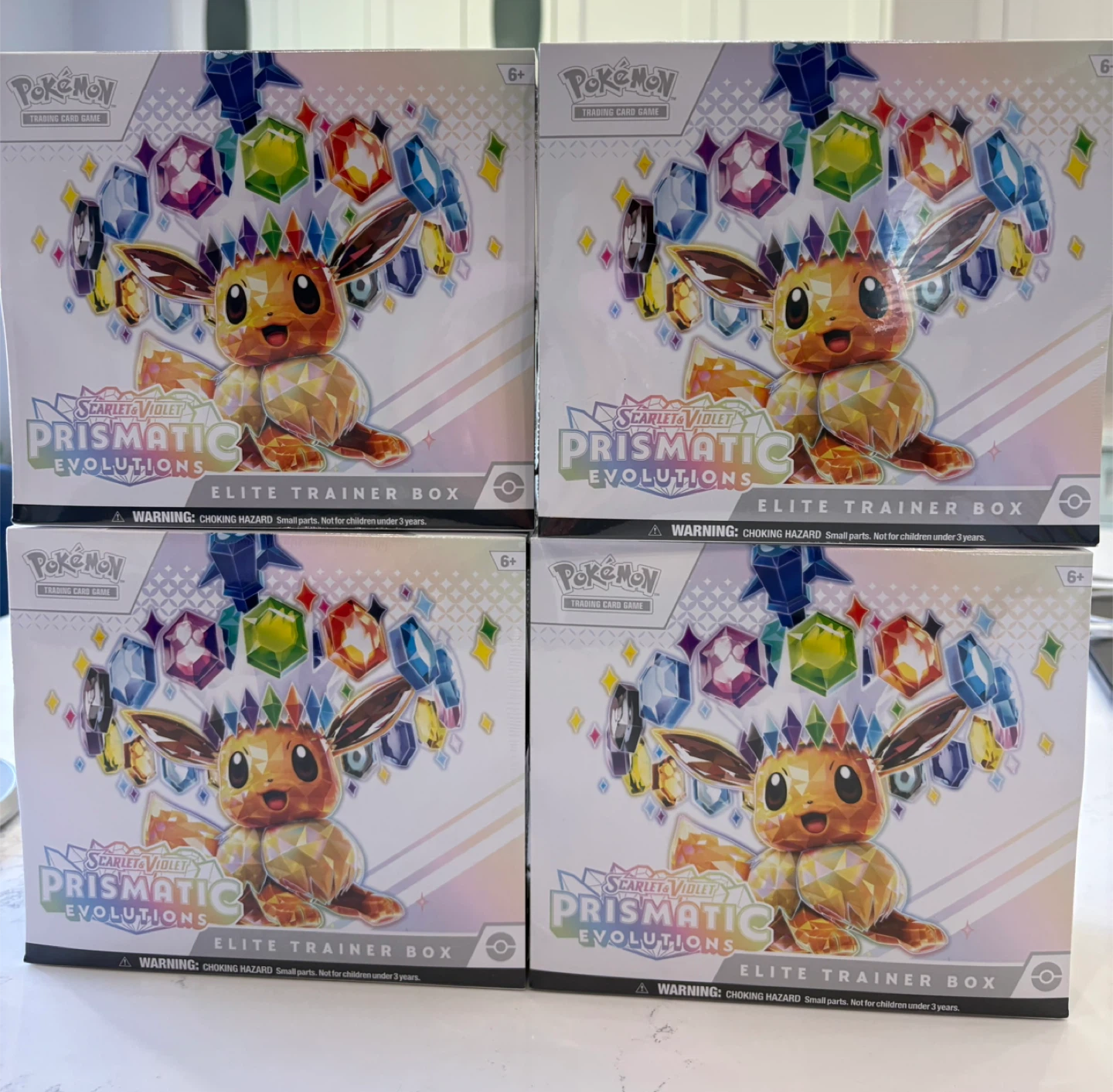 Pokémon Scarlet & Violet Prismatic Eevee Elite Trainer Box