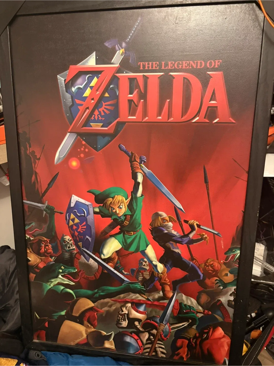 The Legend of Zelda Framed Poster