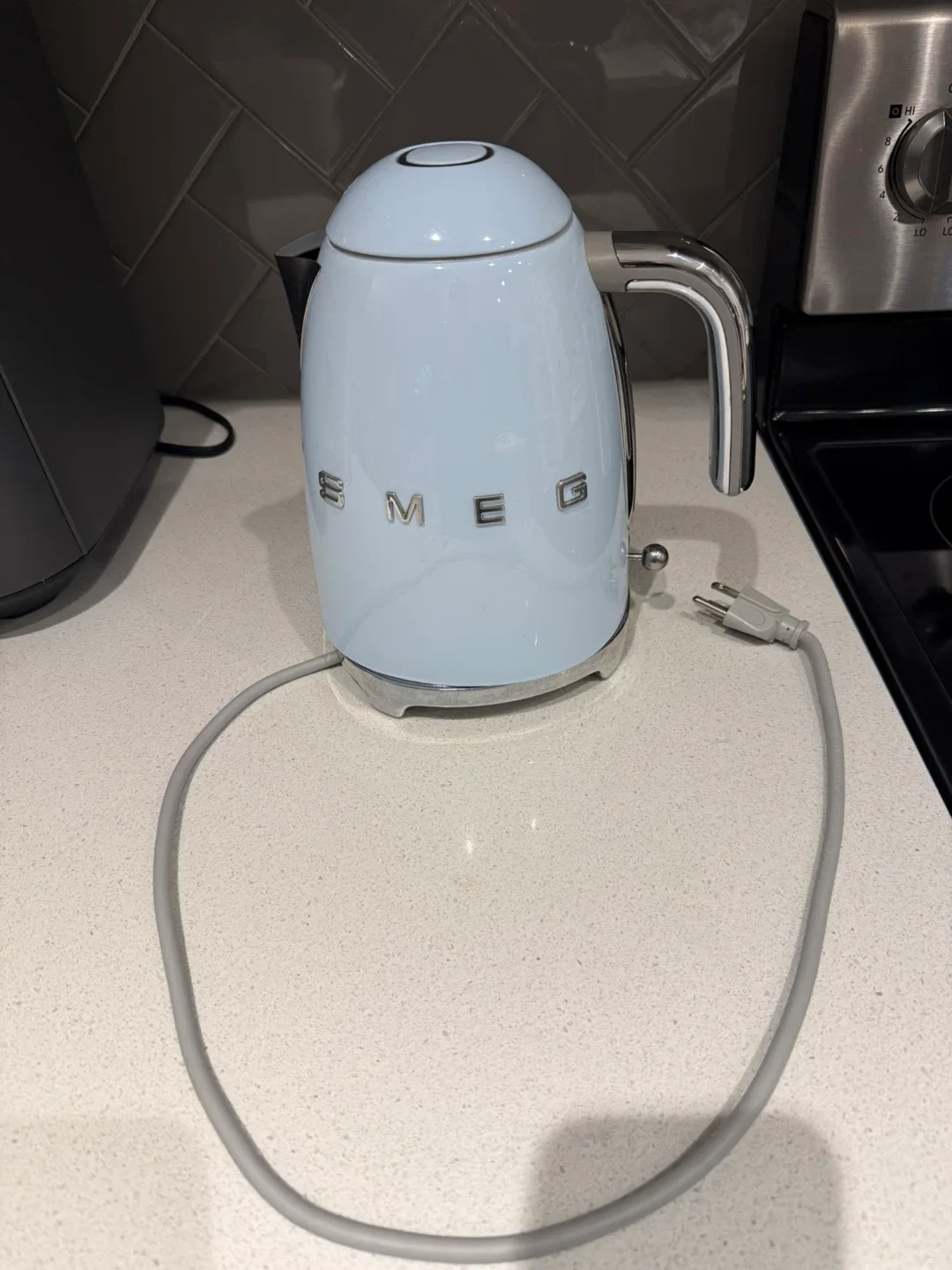 Smeg Kettle - Pastel Blue