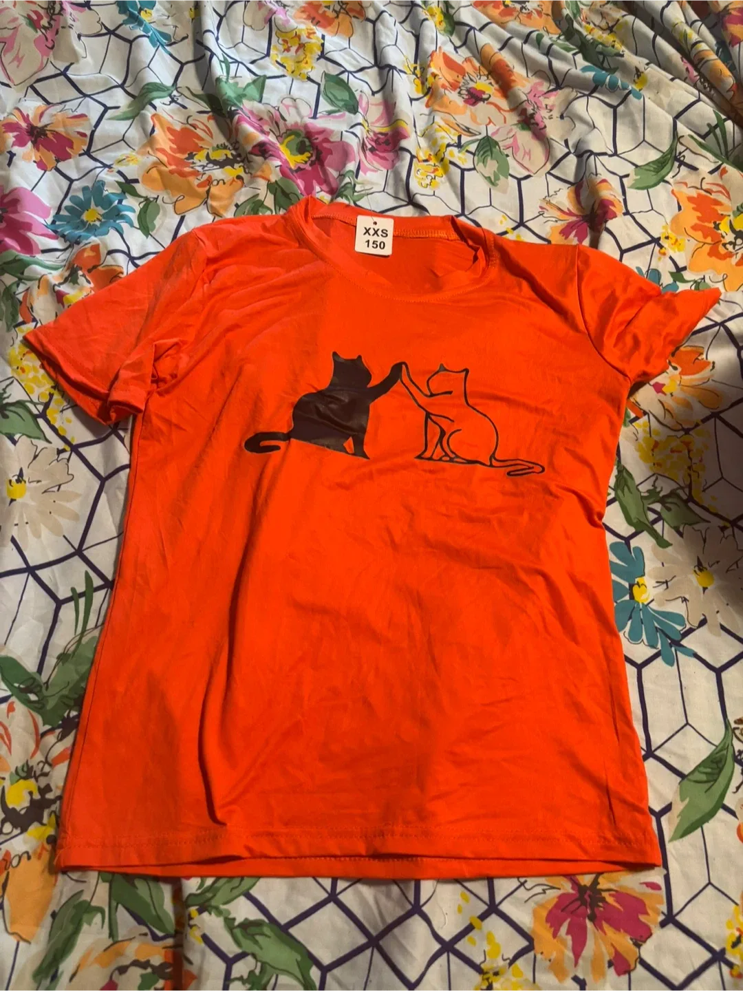Orange T-Shirt XXS Size