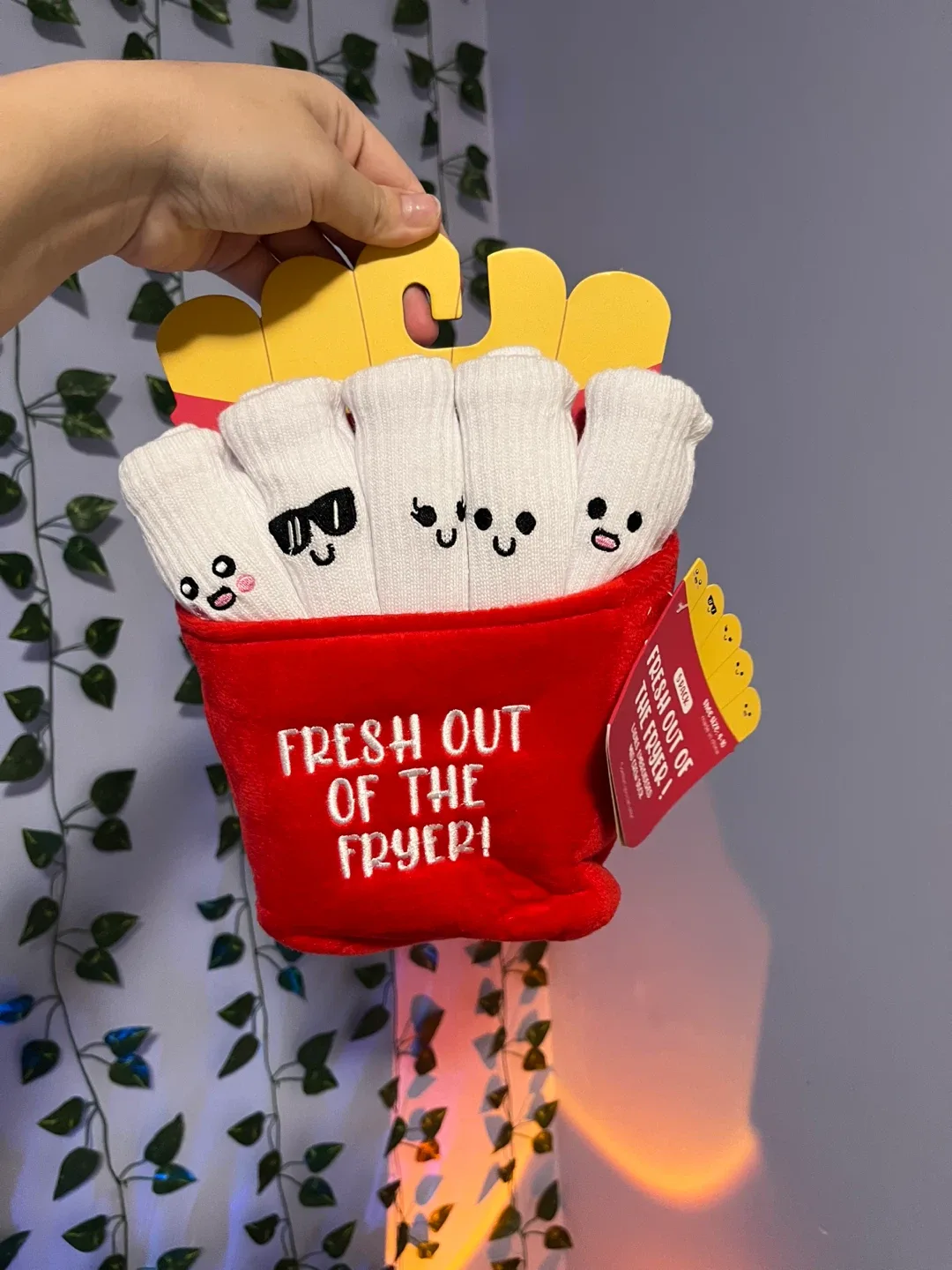 Fresh Out of the Fryer! Socks - Size 4-10