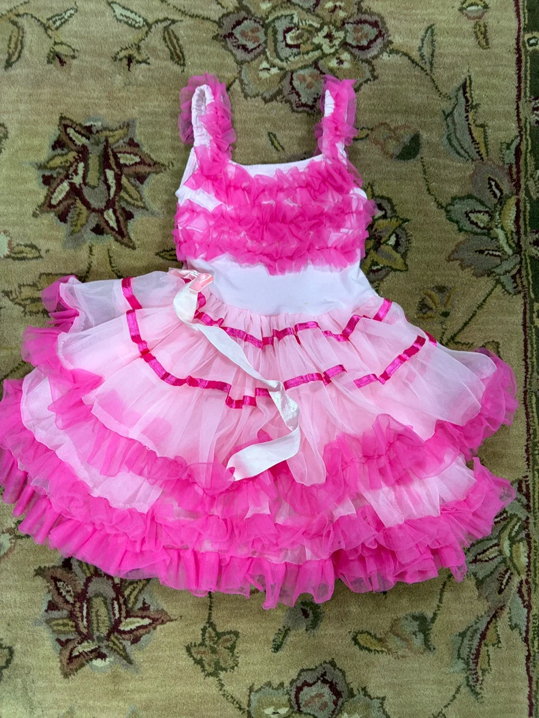 Pink POPATU Ruffle Dress