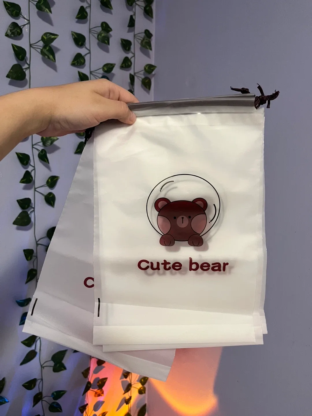 Cute 6 Bear Shoe Bags