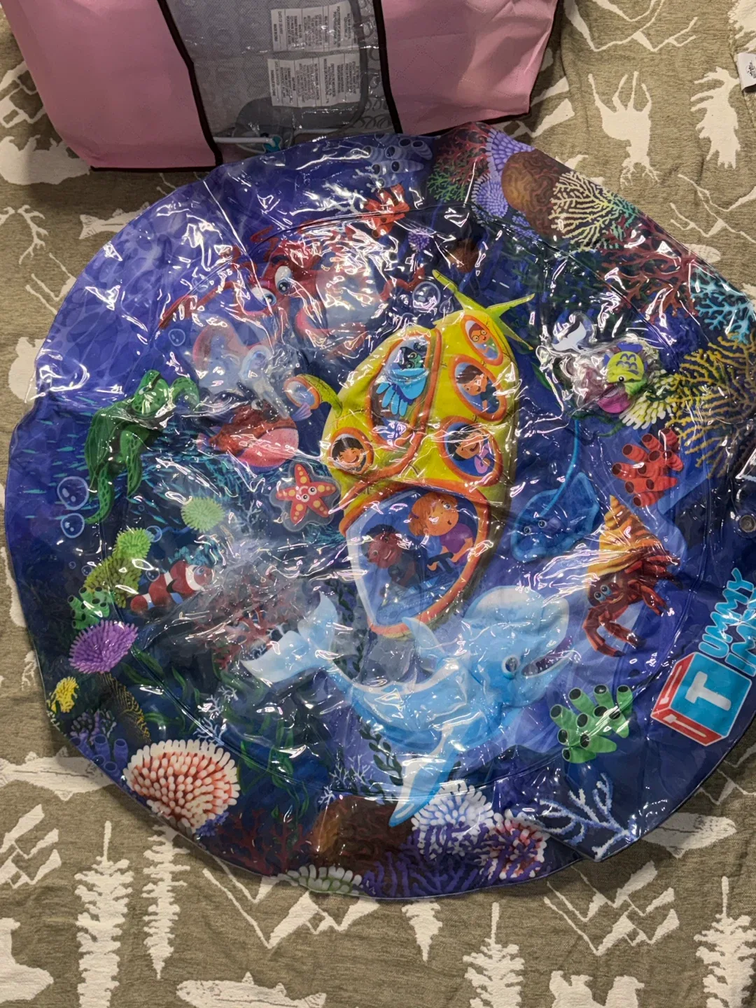 Inflatable Tummy Time Water Mat