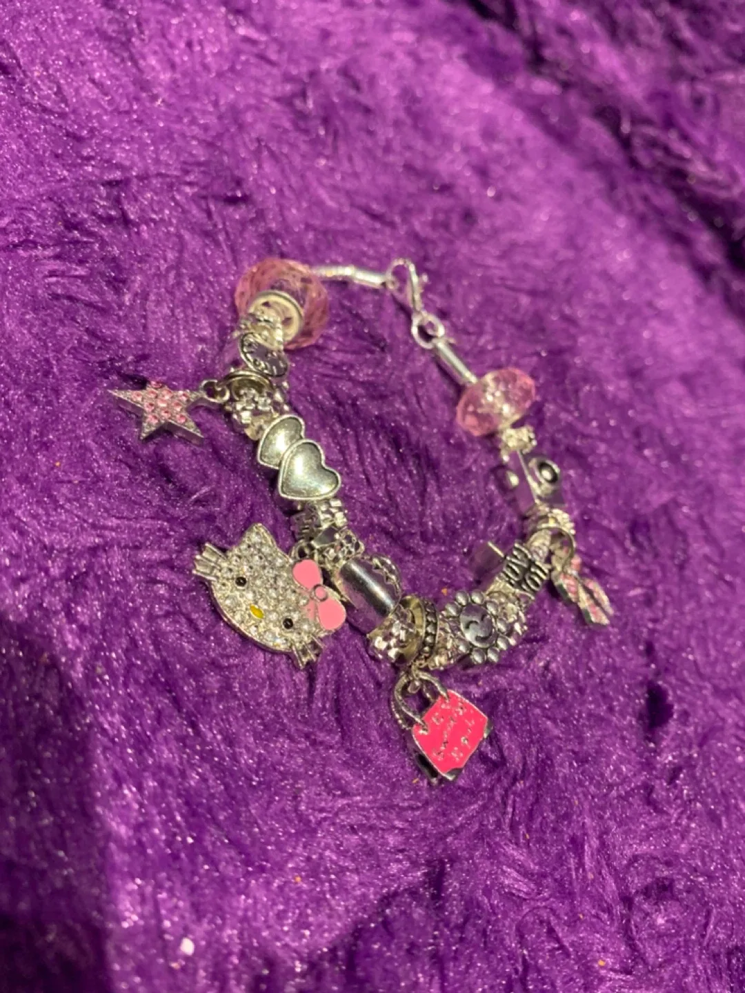 Hello Kitty Charm with S925 Bracelet