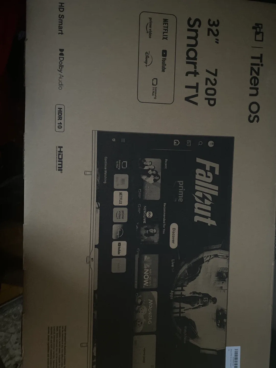 32" 720p HD Smart TV - Tizen OS