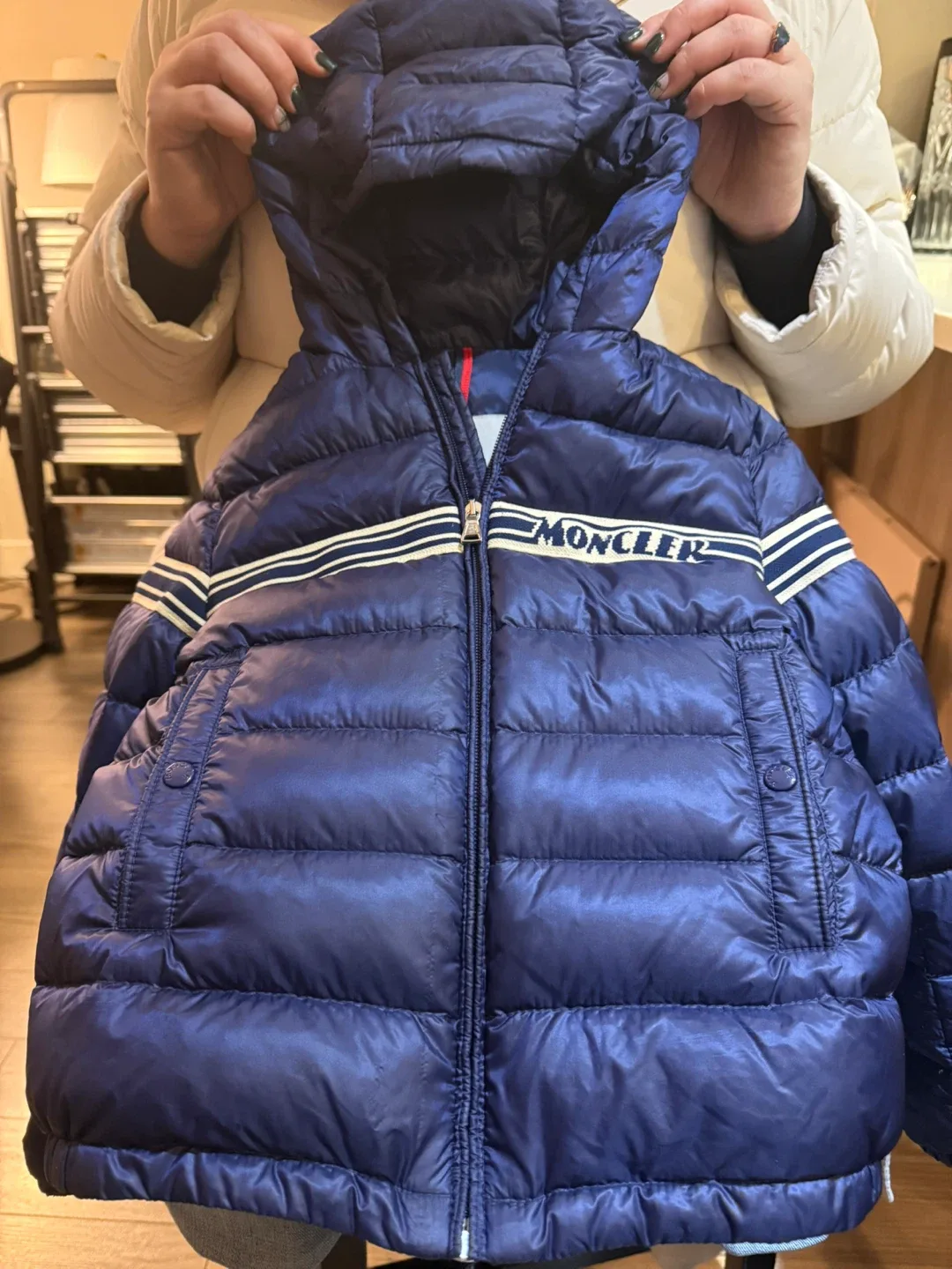 Moncler 'Longue Saison' Down Puffer Jacket