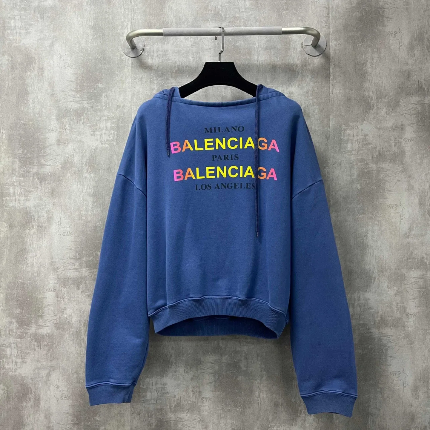 Authentic Balenciaga Paris Los Angeles Hoodie