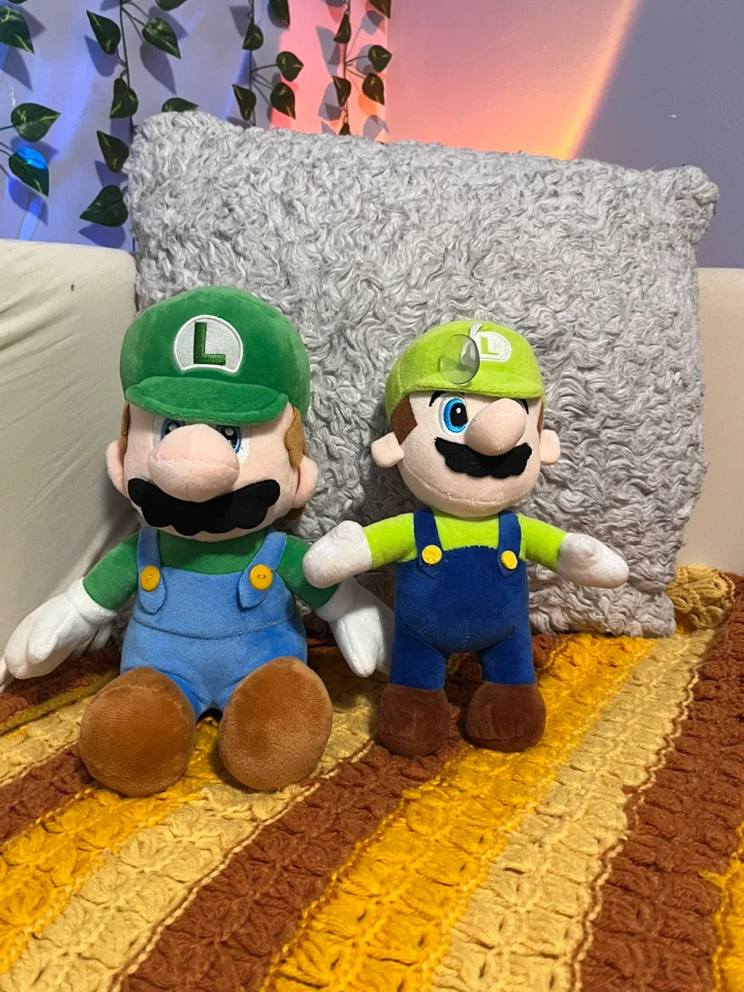NEW Luigi Plush Toy Set