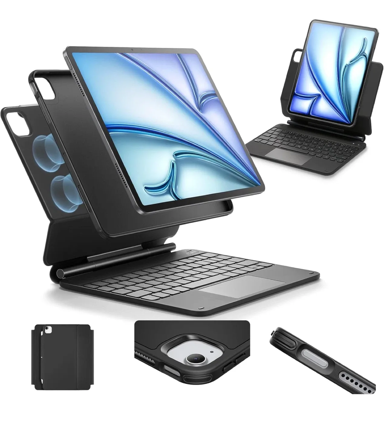 ESR iPad 11 pro Keyboard Case - Black