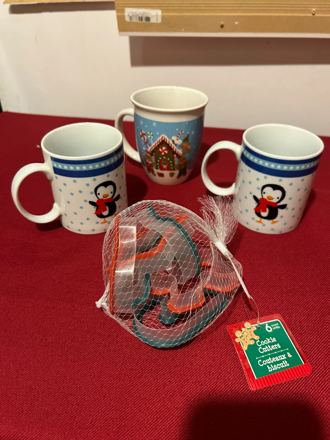 Christmas Mugs & cookie cutters