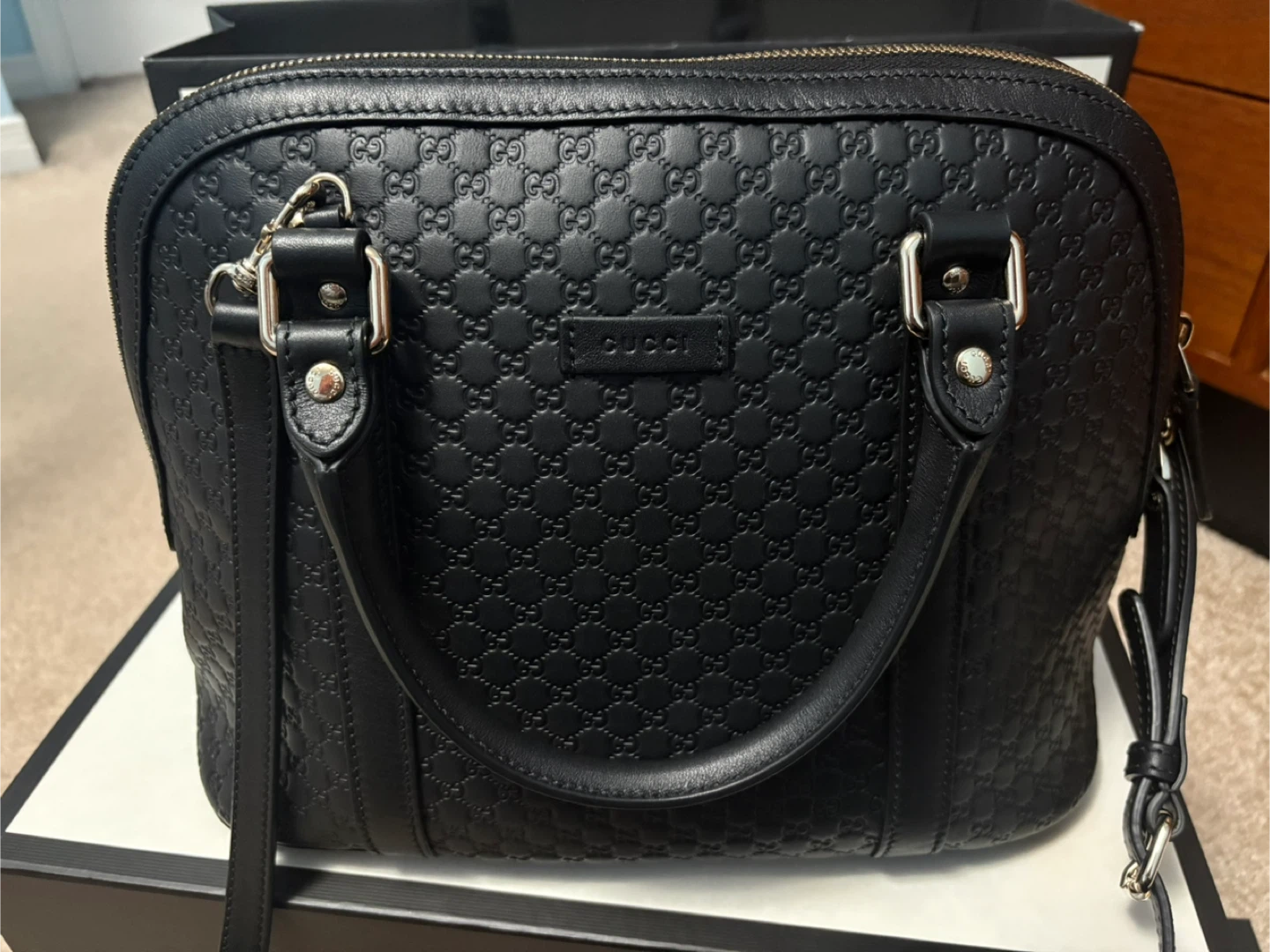 Gucci  Dome Satchel Black bag