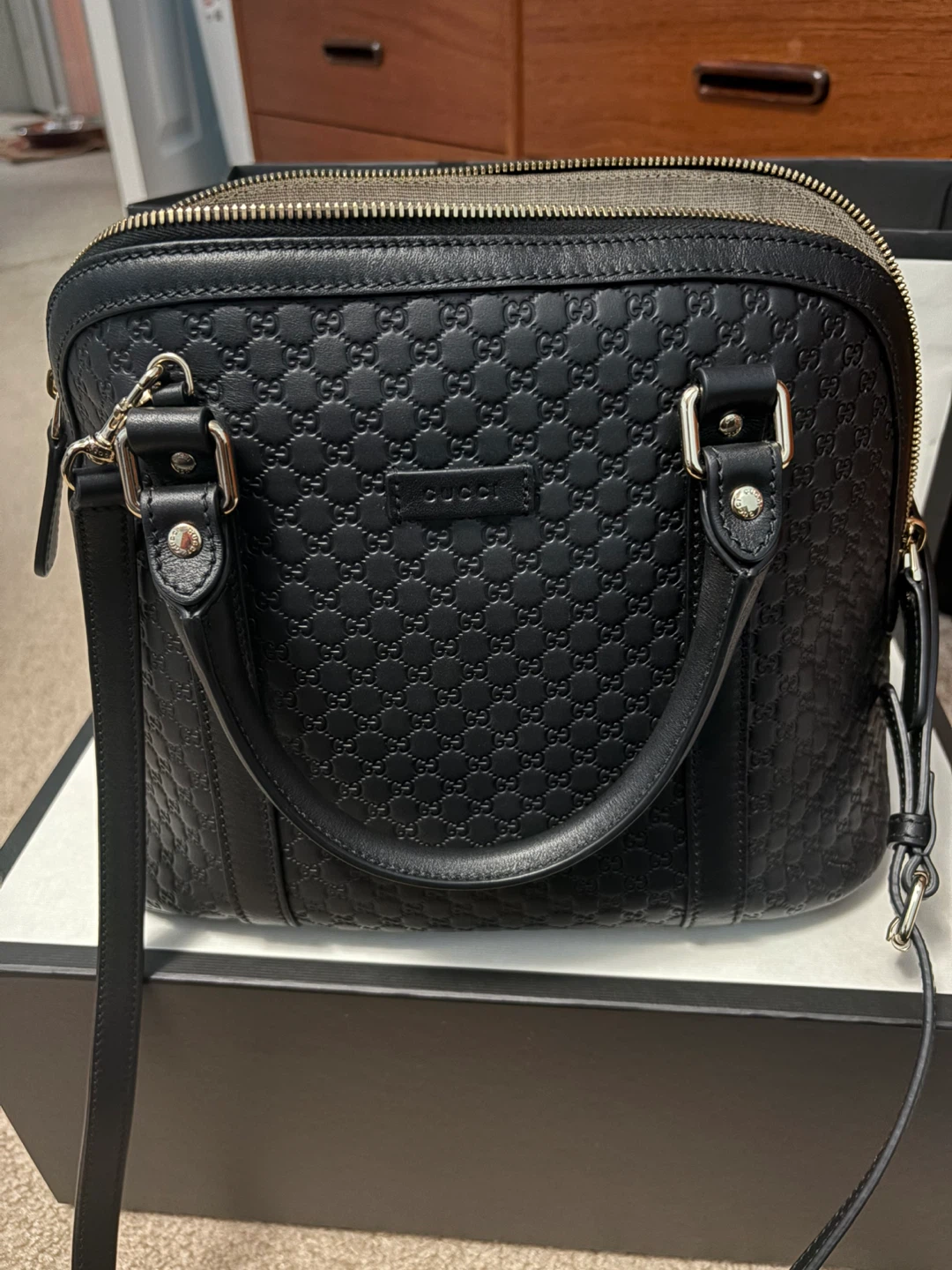 Gucci  Dome Satchel Black bag - photo 3