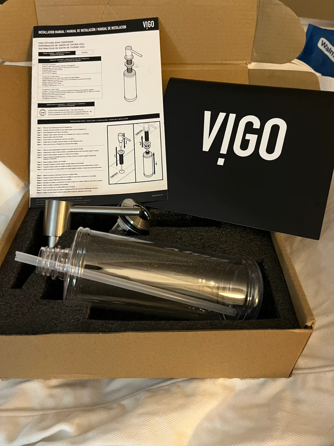 VIGO Kitchen Soap Dispenser - Brand New!