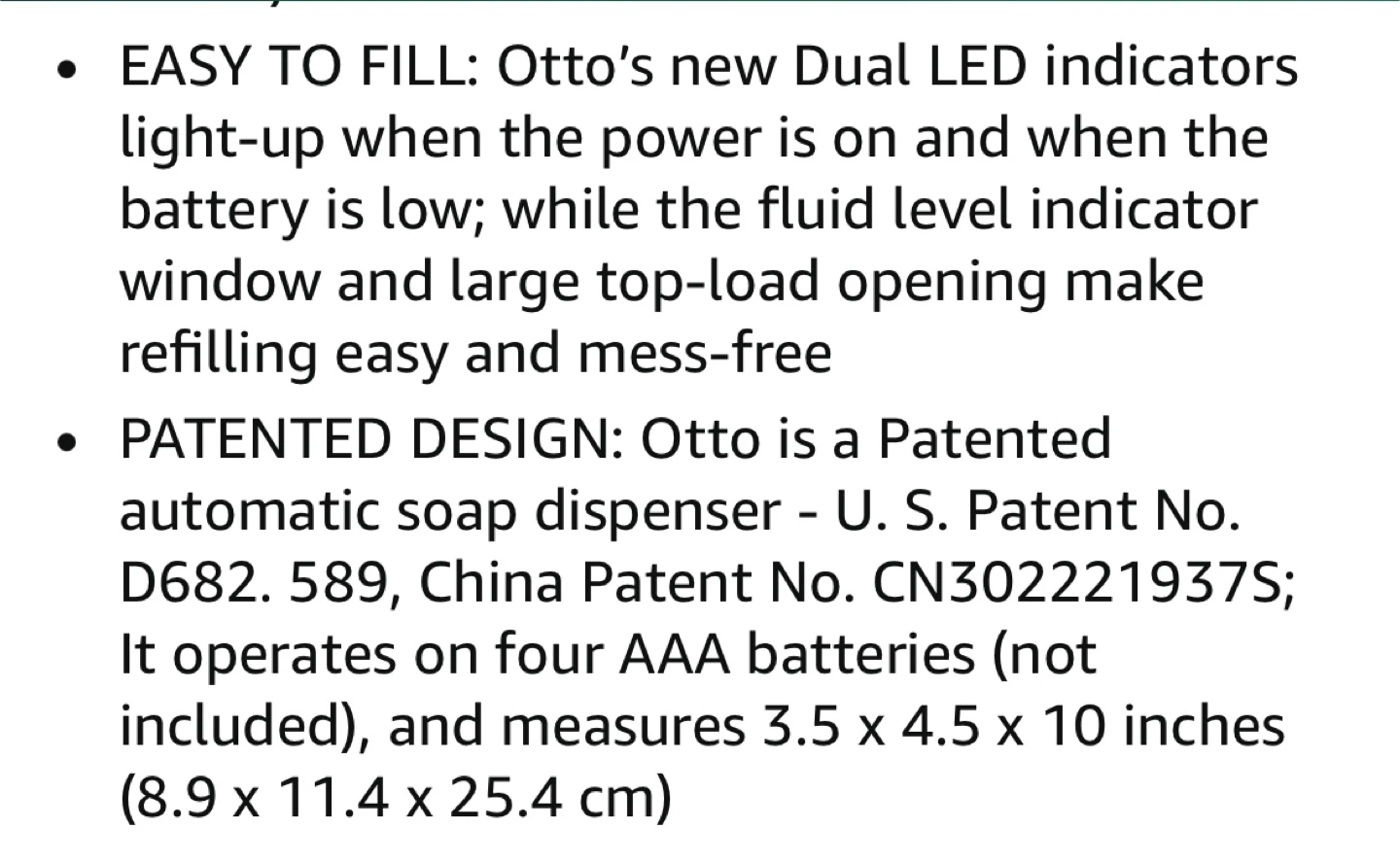 Umbra Otto Automatic Soap Dispenser - New in Box! - photo 5