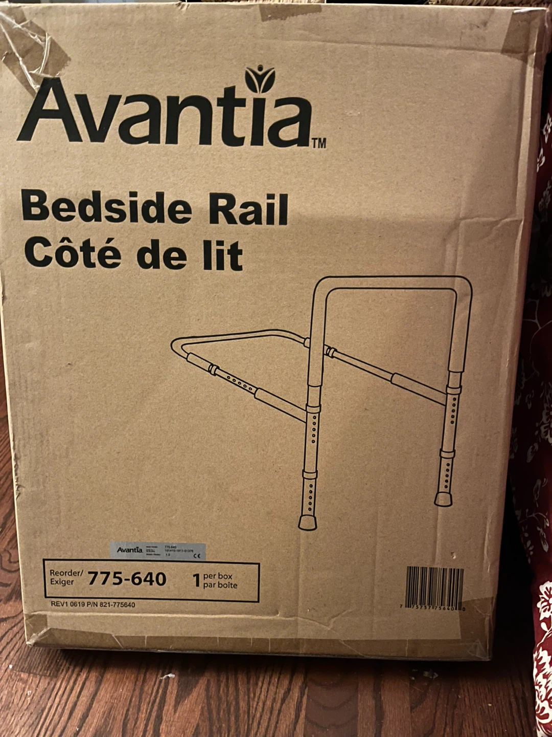 Avantia Adjustable Bedside Safety Rail - photo 2