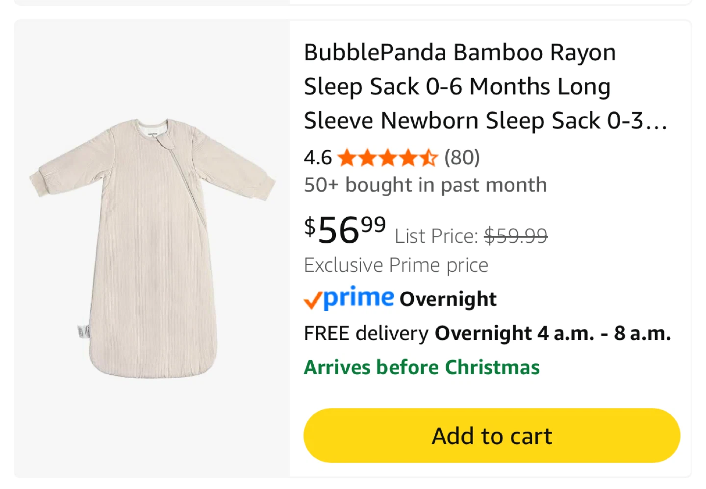 Bubble Panda Sleep Sack 0-6 Months - photo 3