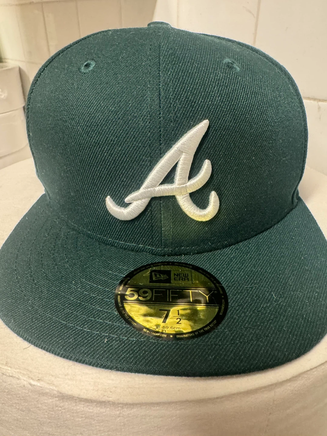 New Era Atlanta Braves Fitted Hat 7 1/2 - photo 2