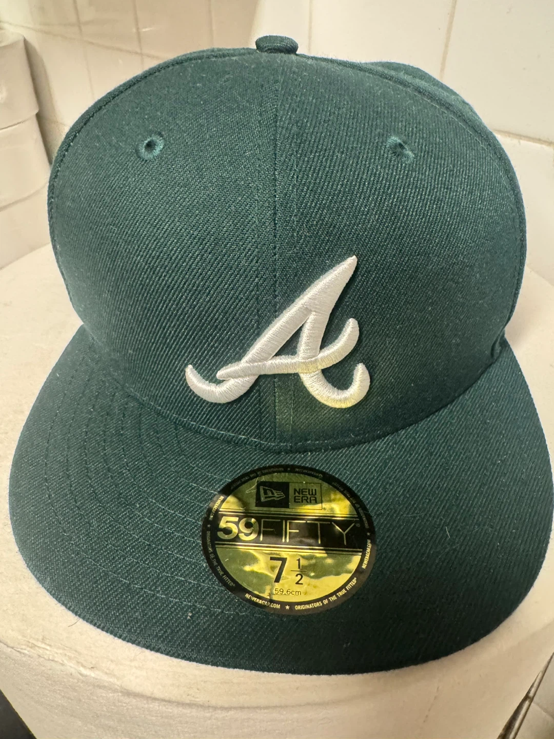 New Era Atlanta Braves Fitted Hat 7 1/2