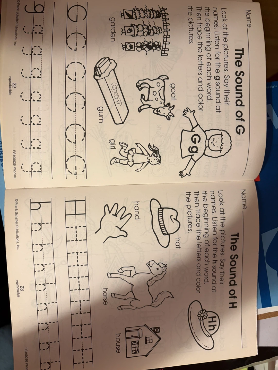 Frank Schaffer Homework Helpers Phonics Grade K - photo 3