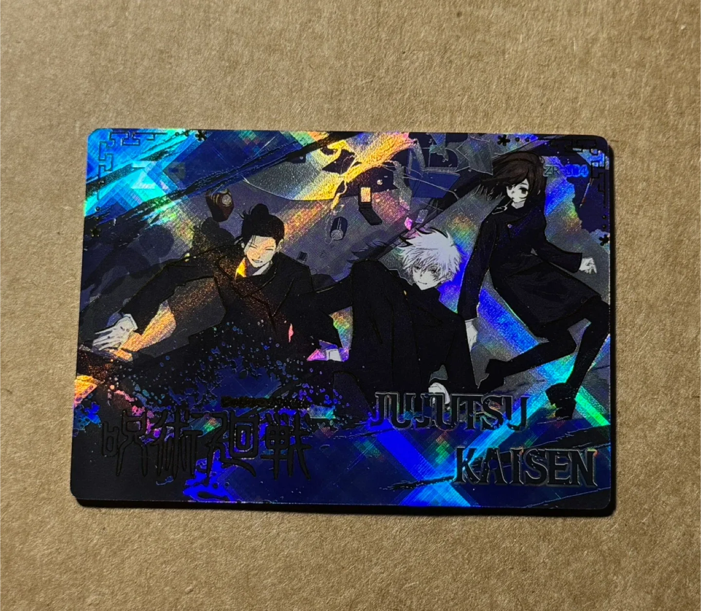 Suguru Geto Satoru Gojo and Ieiri Jujutsu Kaisen Card