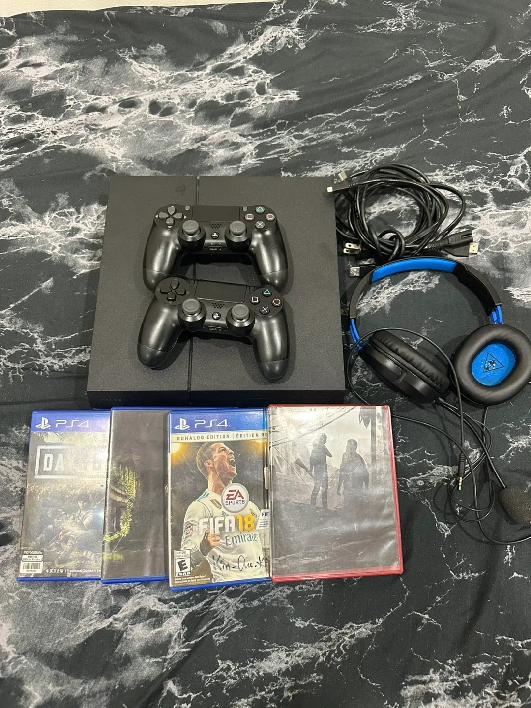 PlayStation 4 Bundle with Games and Accessories