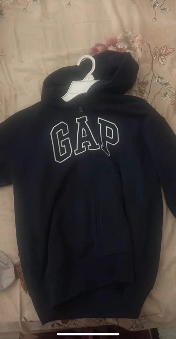 GAP Navy Blue Zip-Up Hoodie