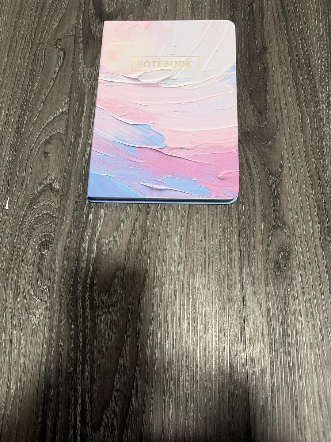 Notebook with Pastel Abstract Art Cover