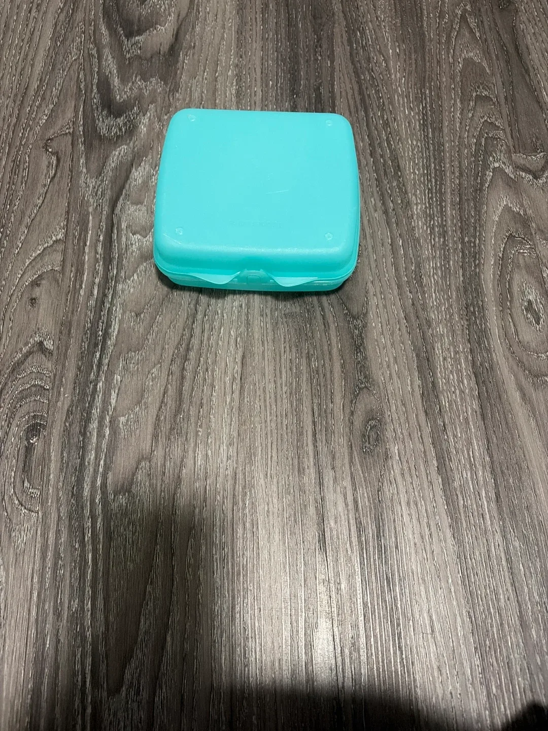 Tupperware Square Away Container - Turquoise