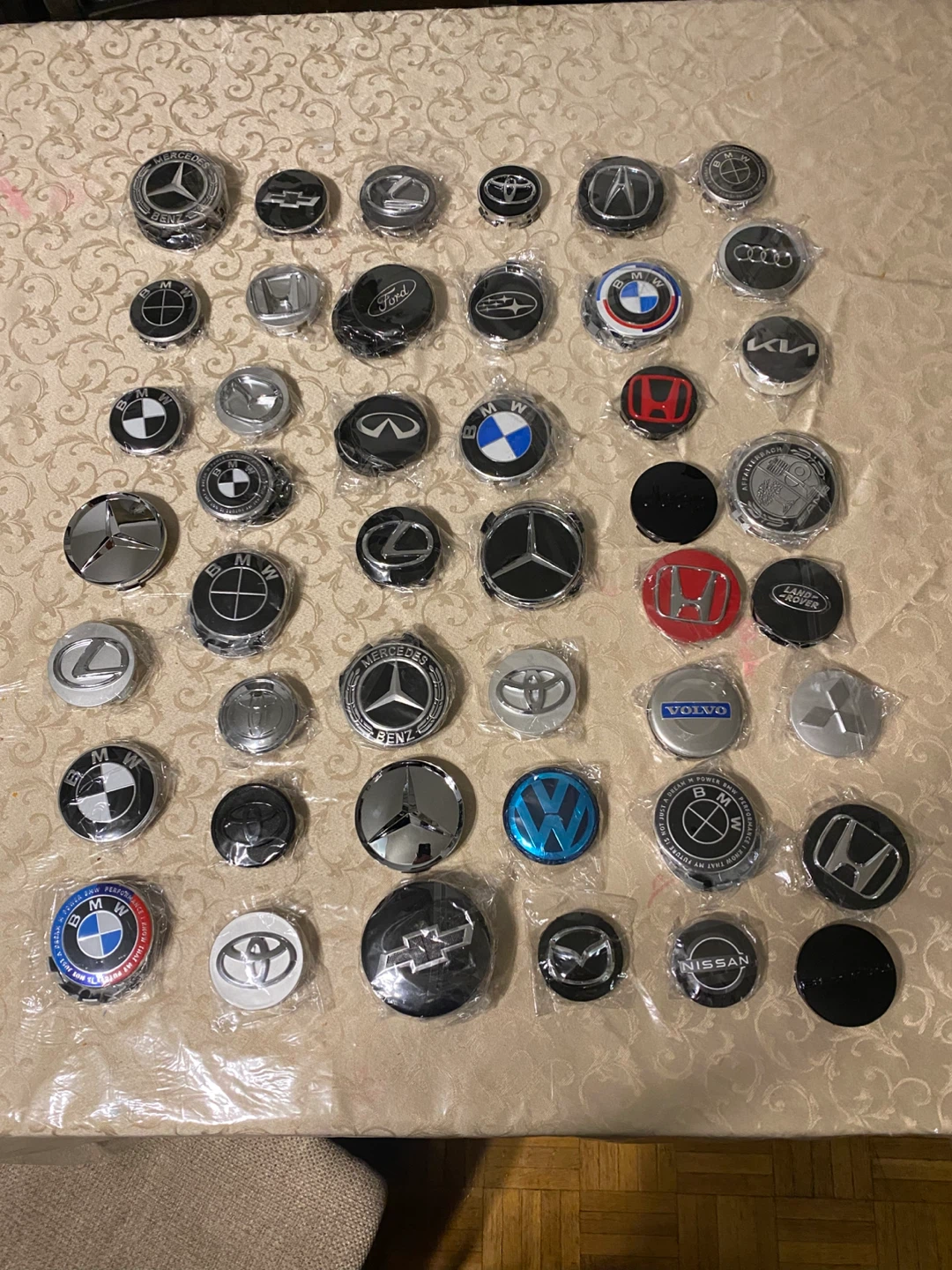 Assorted Car Wheel Center Caps - Various Brands - photo 4