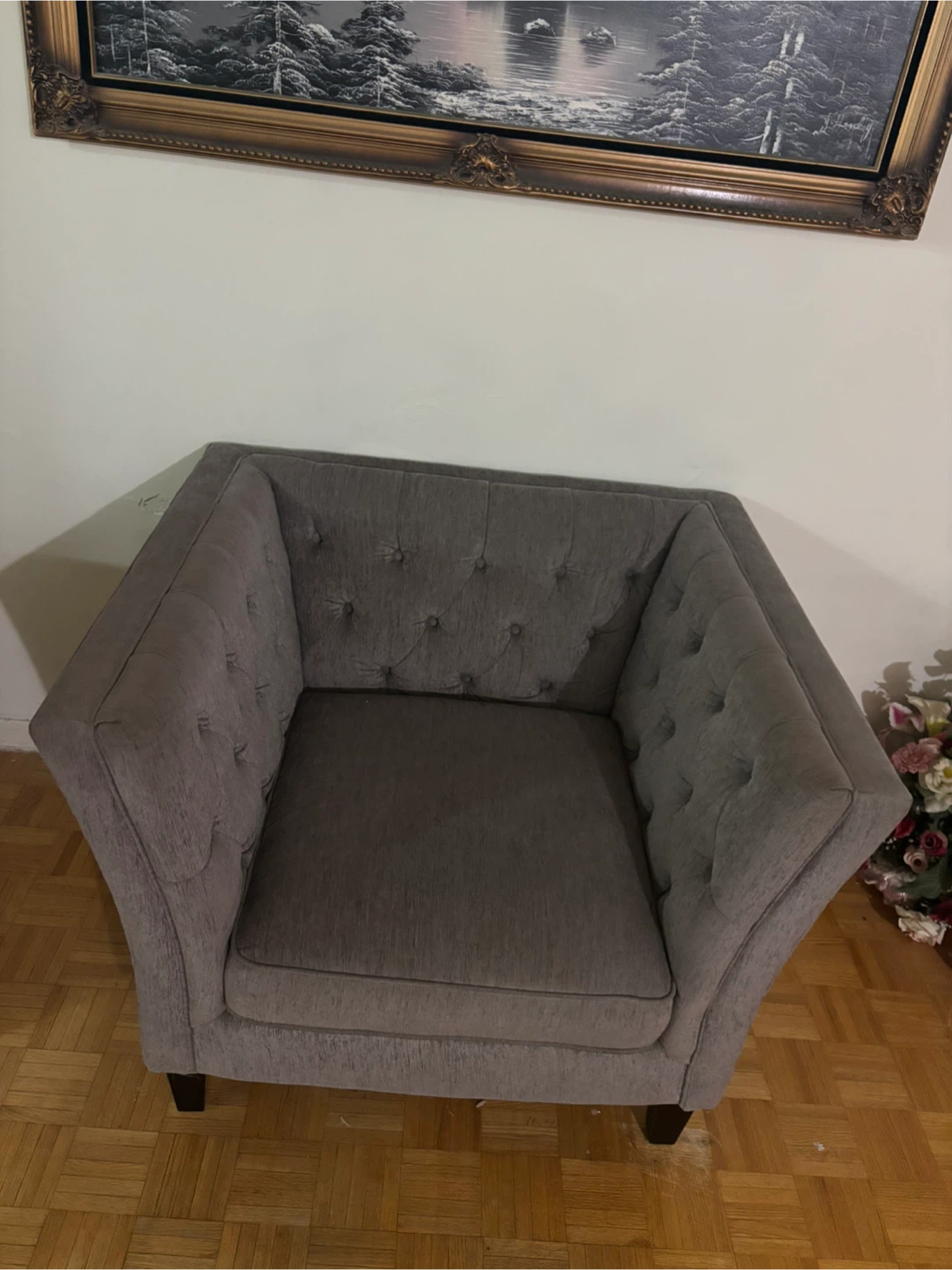 Grey Armchair - photo 2