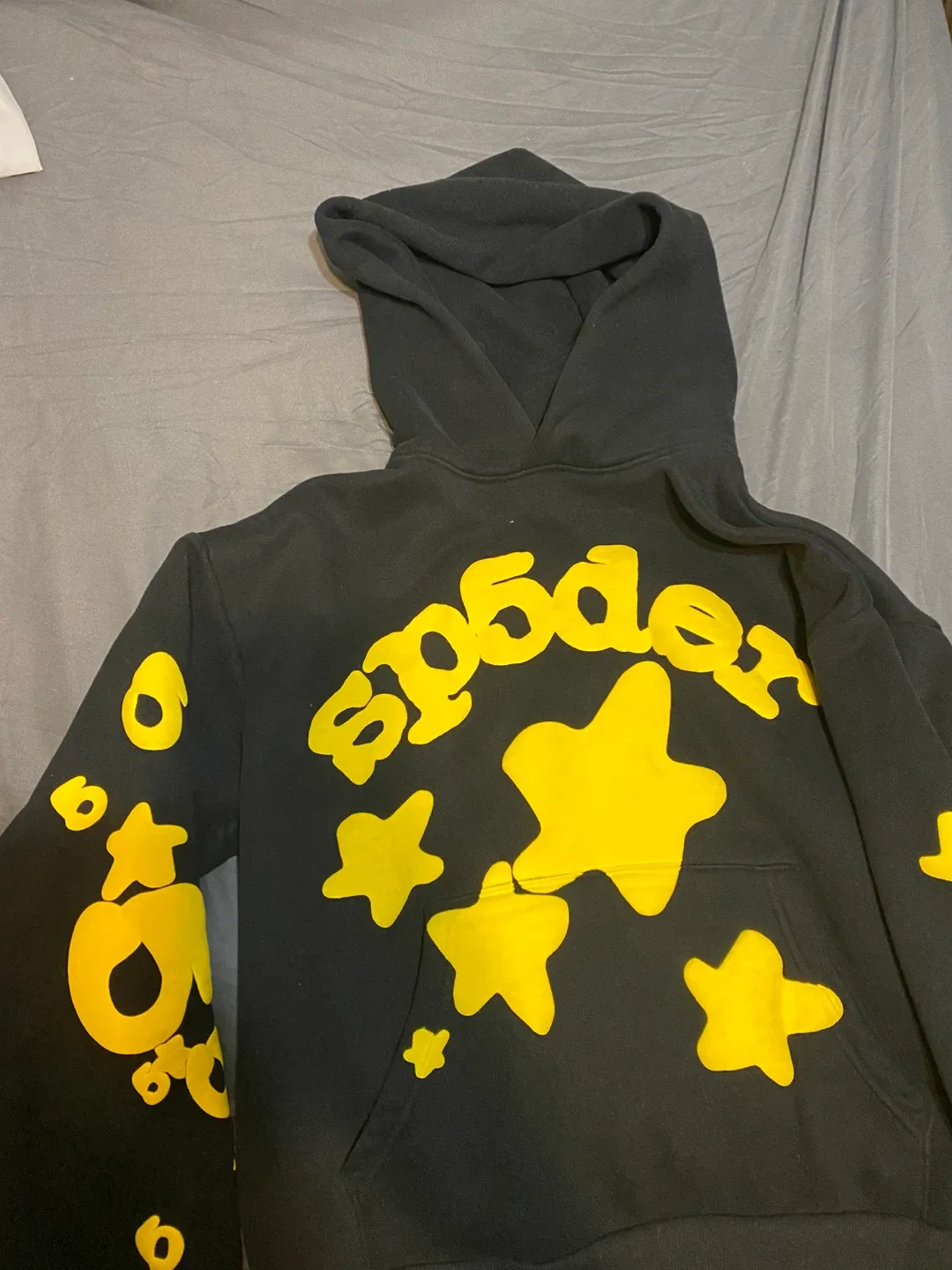 *AUTHENTIC* Onyx Beluga Sp5der Hoodie