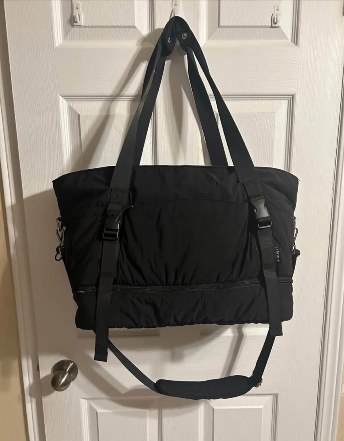 Etronik Black Tote Bag