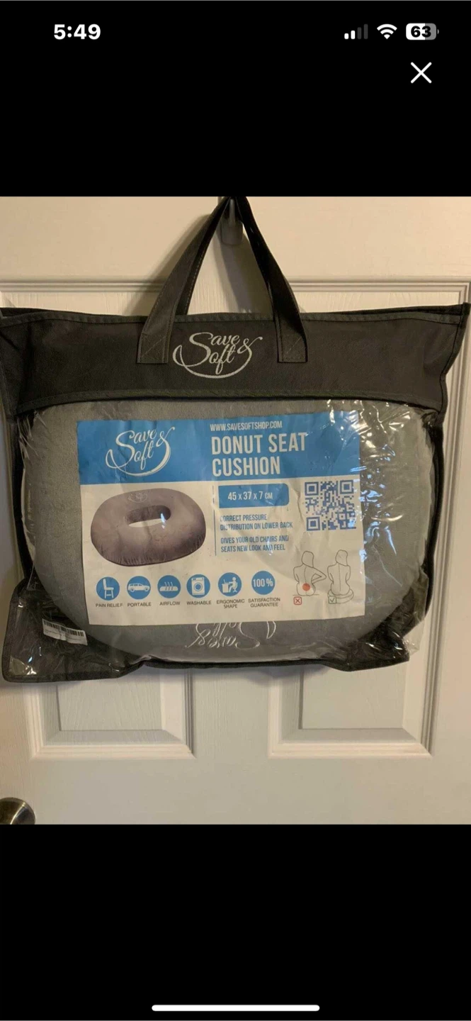 Save&Soft Donut Seat Cushion - Pain Relief