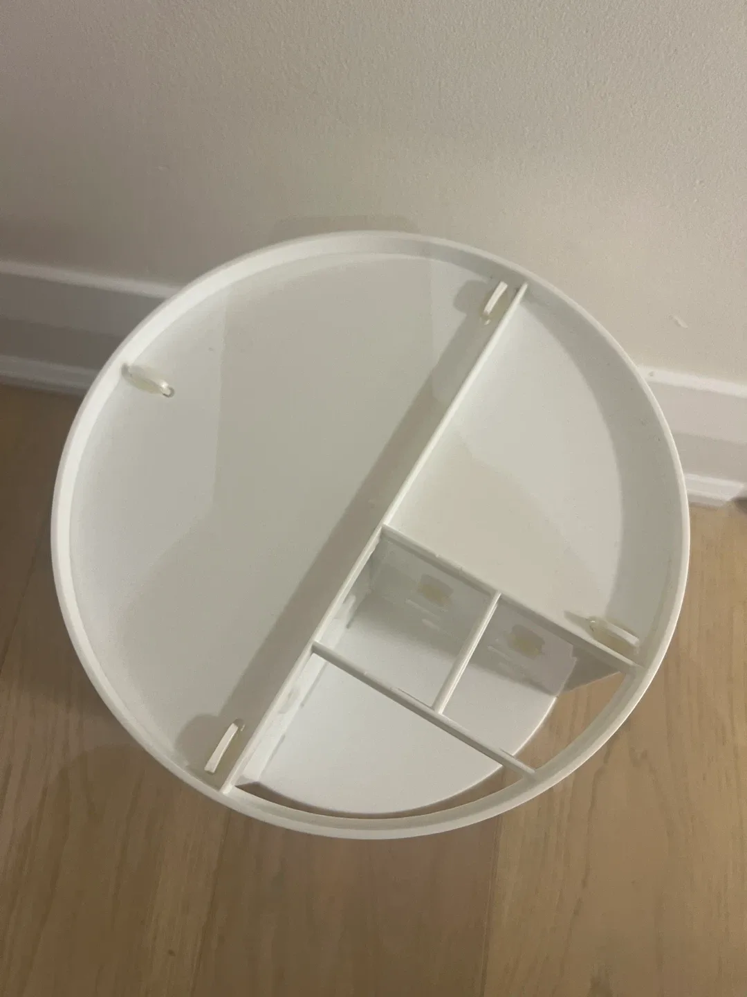 Rotating Makeup Organizer - White image indicator(2)