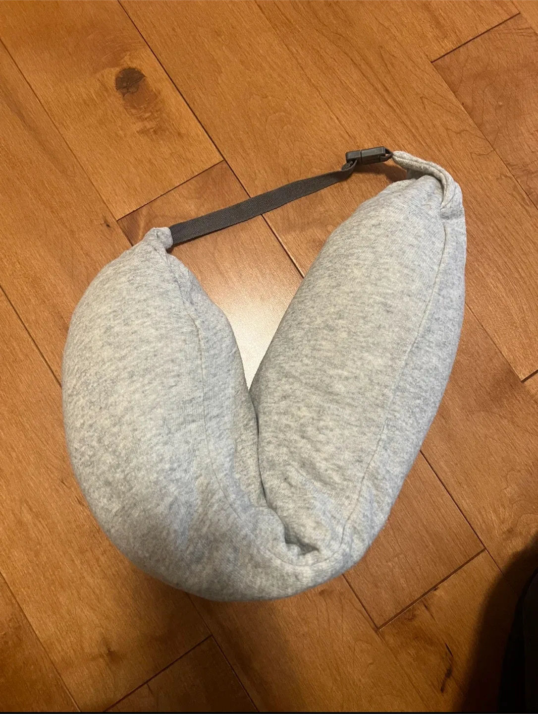 Muji Grey Travel Neck Pillow