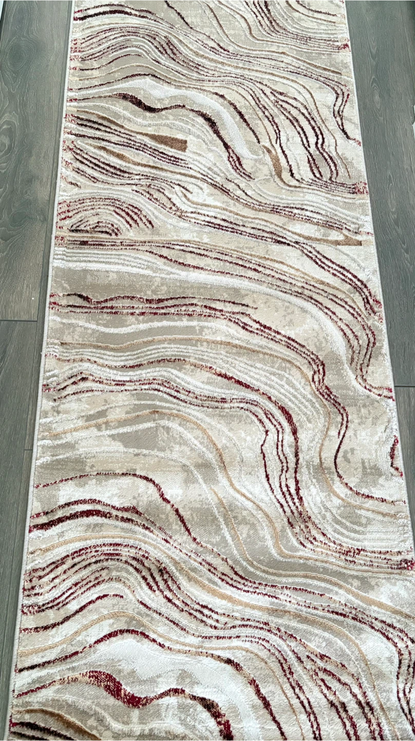 Brand new Cabana Red Area Rug 2'6"x7'5" - photo 2