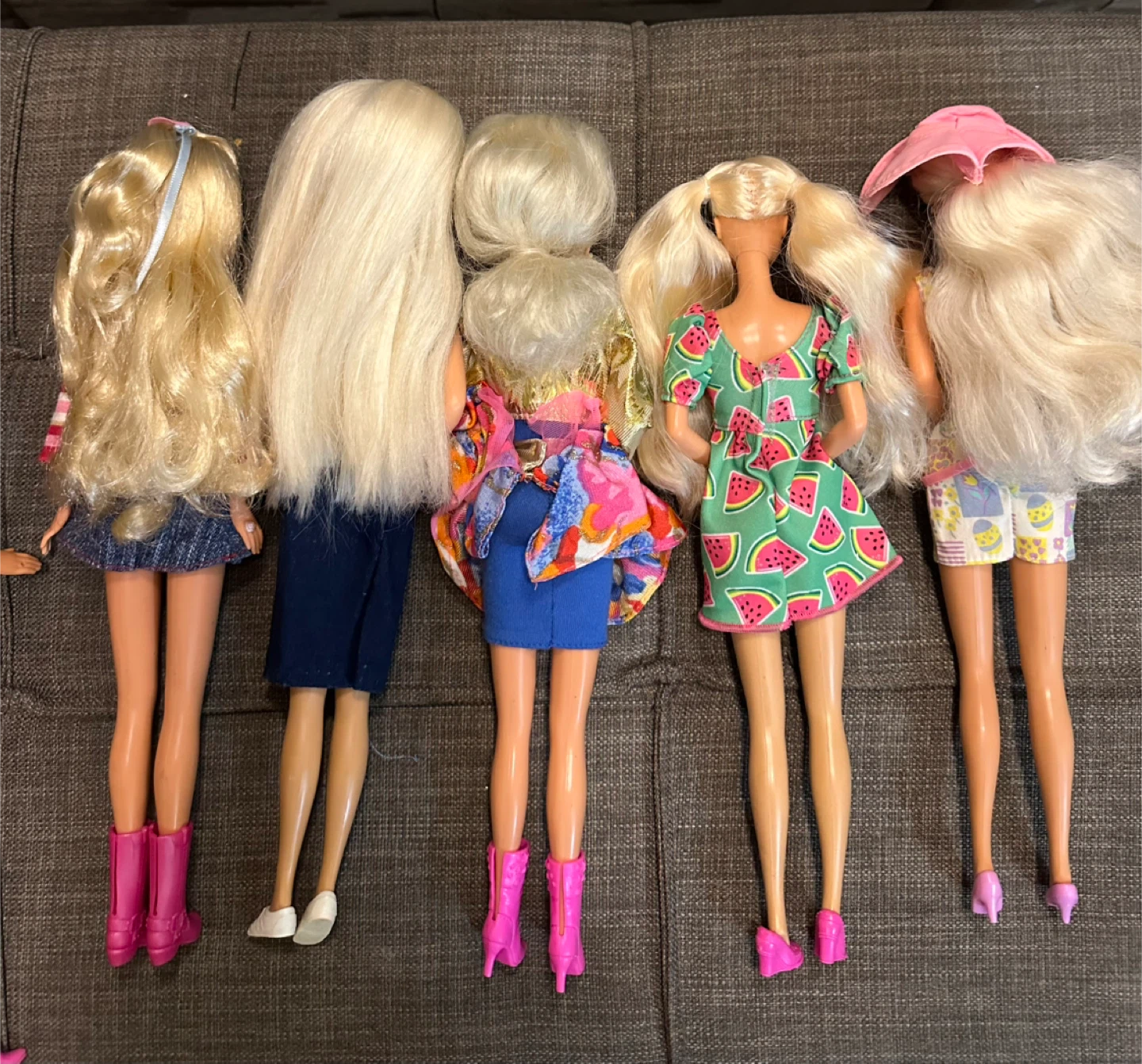 Mattell TNT waist Barbie Dolls - Lot of 10 - photo 5