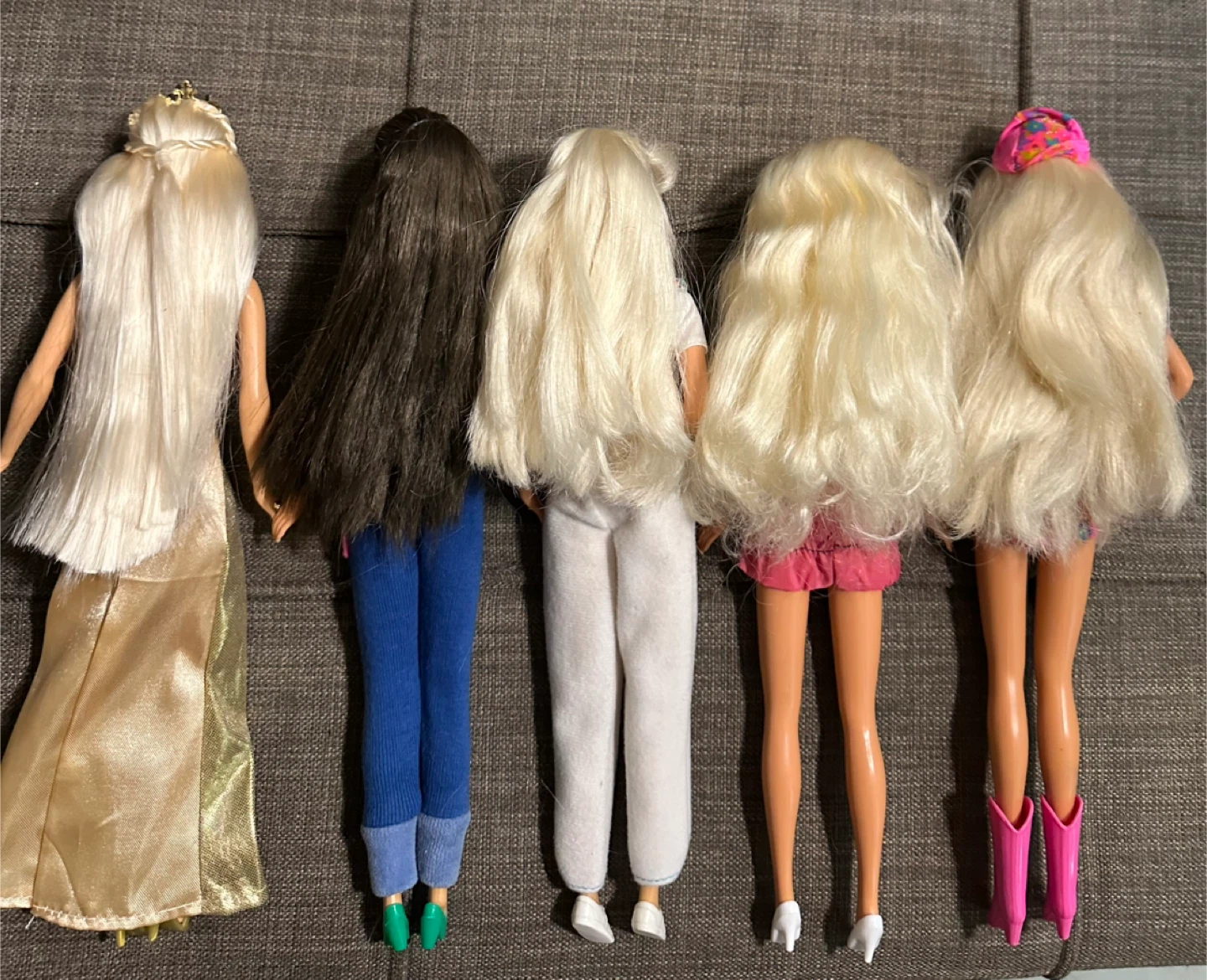 Mattell TNT waist Barbie Dolls - Lot of 10 - photo 3